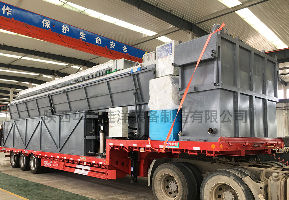 方便轉場移動式車載壓濾機